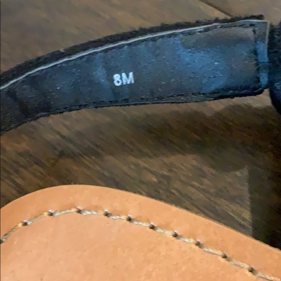 Nine West Suede Thong Sandals - worn once - Picture 5 of 6